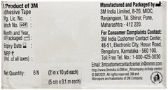 3M Micropore 1530-2 5Cm× 9.1M Adhesive Tape Pack Of 6 3M Micropore 1530-2 5Cm× 9.1M Adhesive Tape Pack Of 6