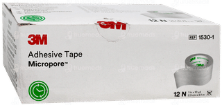 3M Micropore 1530-1 2.5Cm×9.1M Adhesive Tape Pack Of 12