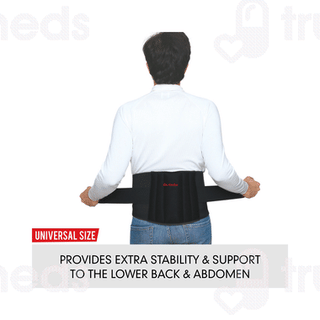 Dr Ortho Lumbo Sacral Support Universal Black Belt 1