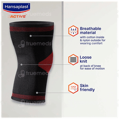 Hansaplast Active Knee Support M Pair 1