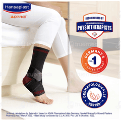 Hansaplast Active Ankle Binder Support One Size Fits Most Single 1