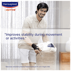 Hansaplast Active Wrist Support One Size Fits Most Single 1