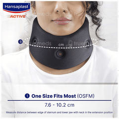 Hansaplast Active Cervical Neck Support One Size Fits Most Single 1