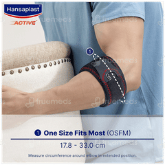Hansaplast Active Tennis Elbow Support One Size Fits Most Single 1