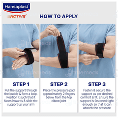 Hansaplast Active Tennis Elbow Support One Size Fits Most Single 1