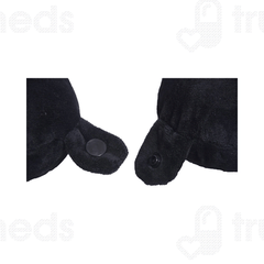 Tainpar U Shape Memory Foam Black Neck Pillow 1