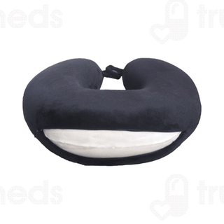 Tainpar U Shape Memory Foam Black Neck Pillow 1