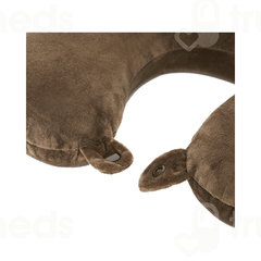 Tainpar U Shape Memory Foam Chocolate Neck Pillow 1