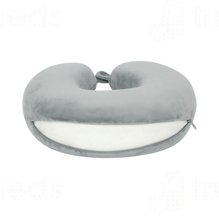 Tainpar U Shape Memory Foam Grey Neck Pillow 1