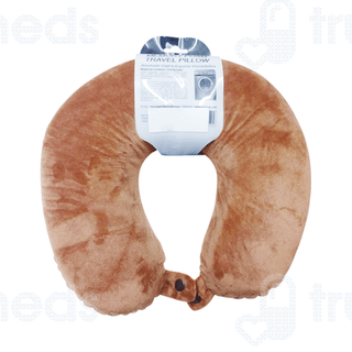 Tainpar U Shape Memory Foam Brown Neck Pillow 1