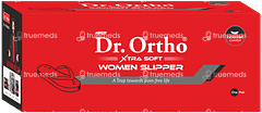Dr Ortho Xtra Soft Blue Size 4 Women Slippers Pair 1