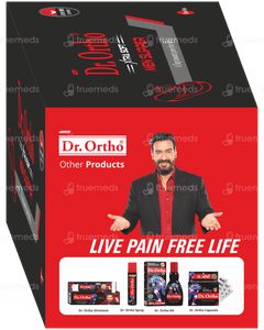 Dr Ortho Xtra Soft Black Size 5 Men Slippers Pair 1