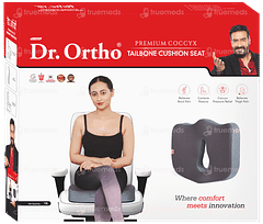 Dr Ortho Premium Coccyx Tailbone Grey Cushion Seat 1