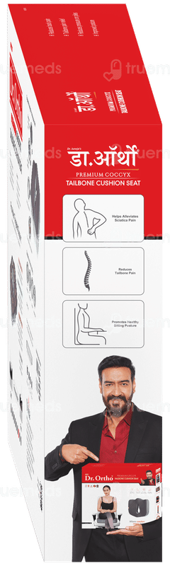 Dr Ortho Premium Coccyx Tailbone Grey Cushion Seat 1