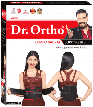 Dr Ortho Lumbo Sacral Support Xxl Black Belt 1