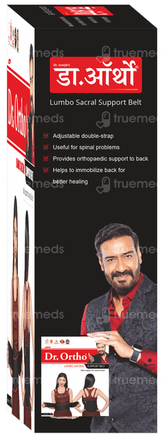 Dr Ortho Lumbo Sacral Support Xxl Black Belt 1