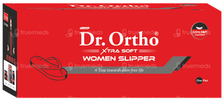 Dr Ortho Xtra Soft Size 7 Women Slippers Pair 1