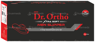 Dr Ortho Xtra Soft Size 6 Men Slippers Pair 1