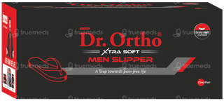 Dr Ortho Xtra Soft Size 8 Men Slippers Pair 1