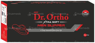 Dr Ortho Xtra Soft Size 10 Men Slippers Pair 1