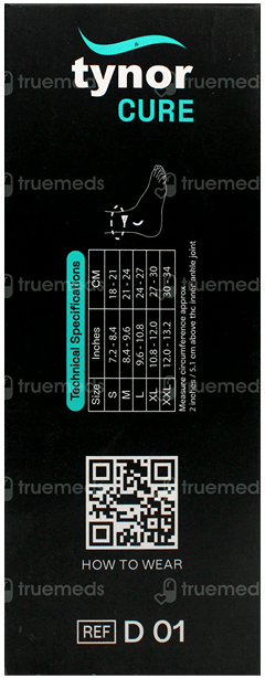 Tynor Cure D 01 Ankle Binder Medium 1