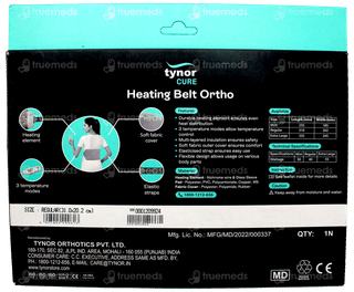 Tynor Cure I 71 Heating Belt Ortho Regular Grey 1