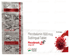 Mecobrook Od Sublingual Tablet 10 Mecobrook Od Sublingual Tablet 10