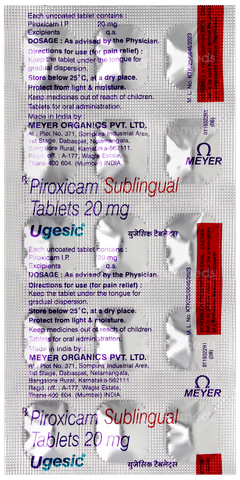 Ugesic Sublingual Tablet 15