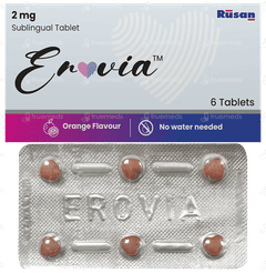 Erovia Orange Flavour Sublingual Tablet 6