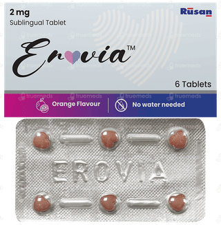 Erovia Orange Flavour Sublingual Tablet 6