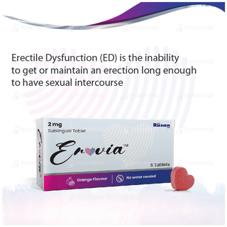 Erovia Orange Flavour Sublingual Tablet 6