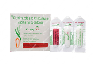 Cansoft Cl 100/200 MG Suppository 3