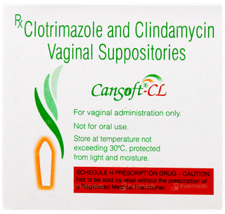Cansoft Cl Vaginal Suppositories 3