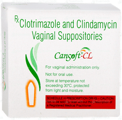 Cansoft Cl Vaginal Suppositories 3 Cansoft Cl Vaginal Suppositories 3