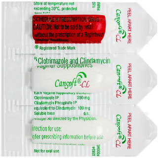 Cansoft Cl Vaginal Suppositories 3