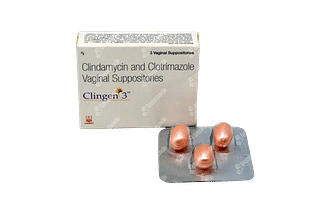 Clingen 3 100/200 MG Suppository 3