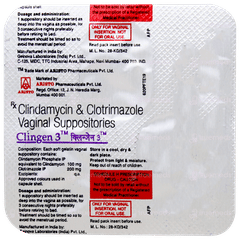 Clingen 3 Suppositories 3 Clingen 3 Suppositories 3