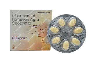 Clingen 100/100 MG Suppository 7