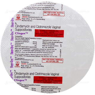 Clingen Vaginal Suppositories 7