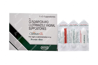 Clintas Cl 100/200 MG Suppository 3