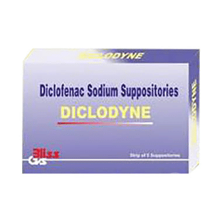 Diclodyne 100 MG Suppository 5