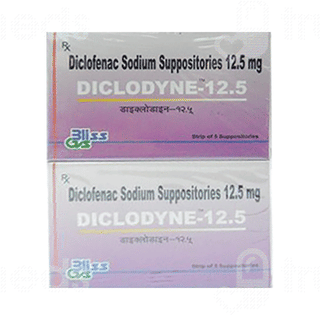 Diclodyne 12.5 Suppositories 5