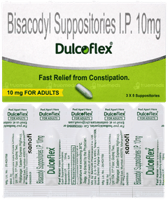 Dulcoflex 10mg For Adults Suppositories 5