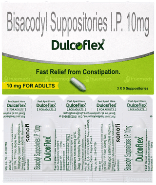 Dulcoflex 10mg For Adults Suppositories 5