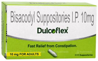 Dulcoflex 10mg For Adults Suppositories 5