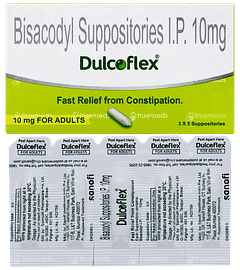 Dulcoflex Adult 10mg Suppositories 5