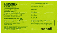 Dulcoflex 10mg For Adults Suppositories 5 Dulcoflex 10mg For Adults Suppositories 5