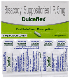 Dulcoflex For Children Suppositories 5 Dulcoflex For Children Suppositories 5