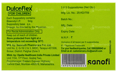 Dulcoflex For Children Suppositories 5