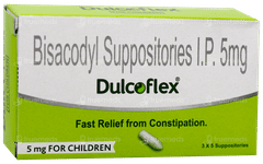 Dulcoflex For Children Suppositories 5